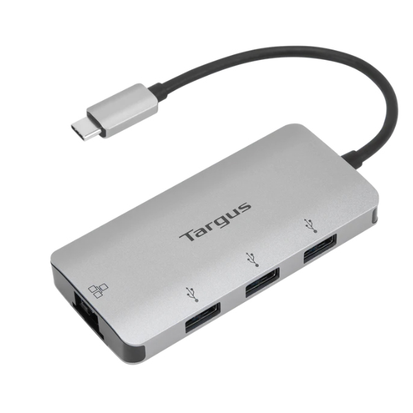 USB-C Multi-Port Hub with Ethernet Adapter USB-C